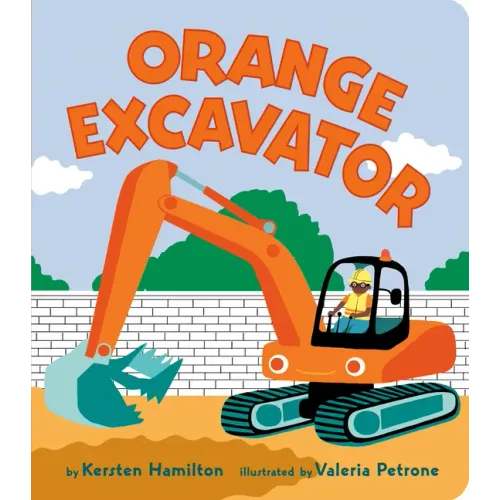 Orange Excavator
