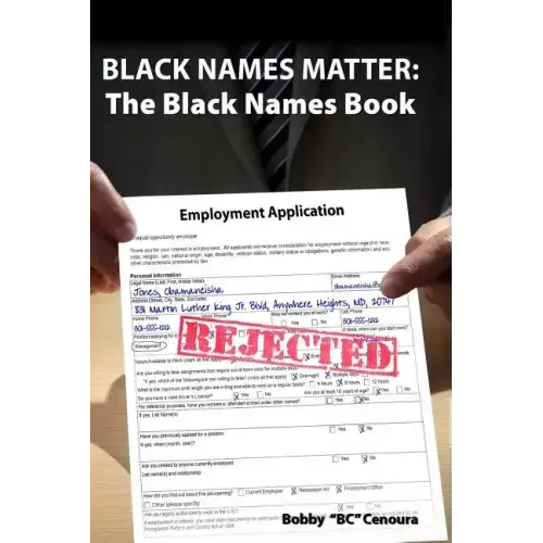 Black Names Matter: The Black Names Book