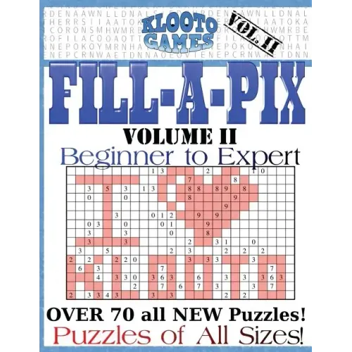 KLOOTO Games Fill-a-Pix: Vol. 2