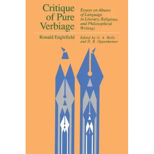 Critique of Pure Verbiage