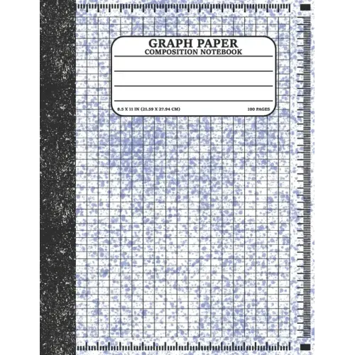Graph Paper Composition Notebook: Math and Science Lover Graph Paper Cover Watercolor (Quad Ruled 4 squares per inch, 100 pages) Birthday Gifts For Ma