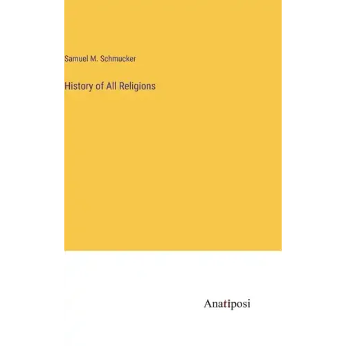 History of All Religions