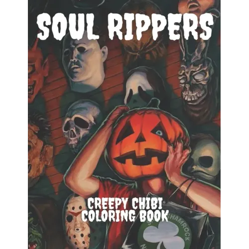 Soul Rippers creepy chibi Coloring book