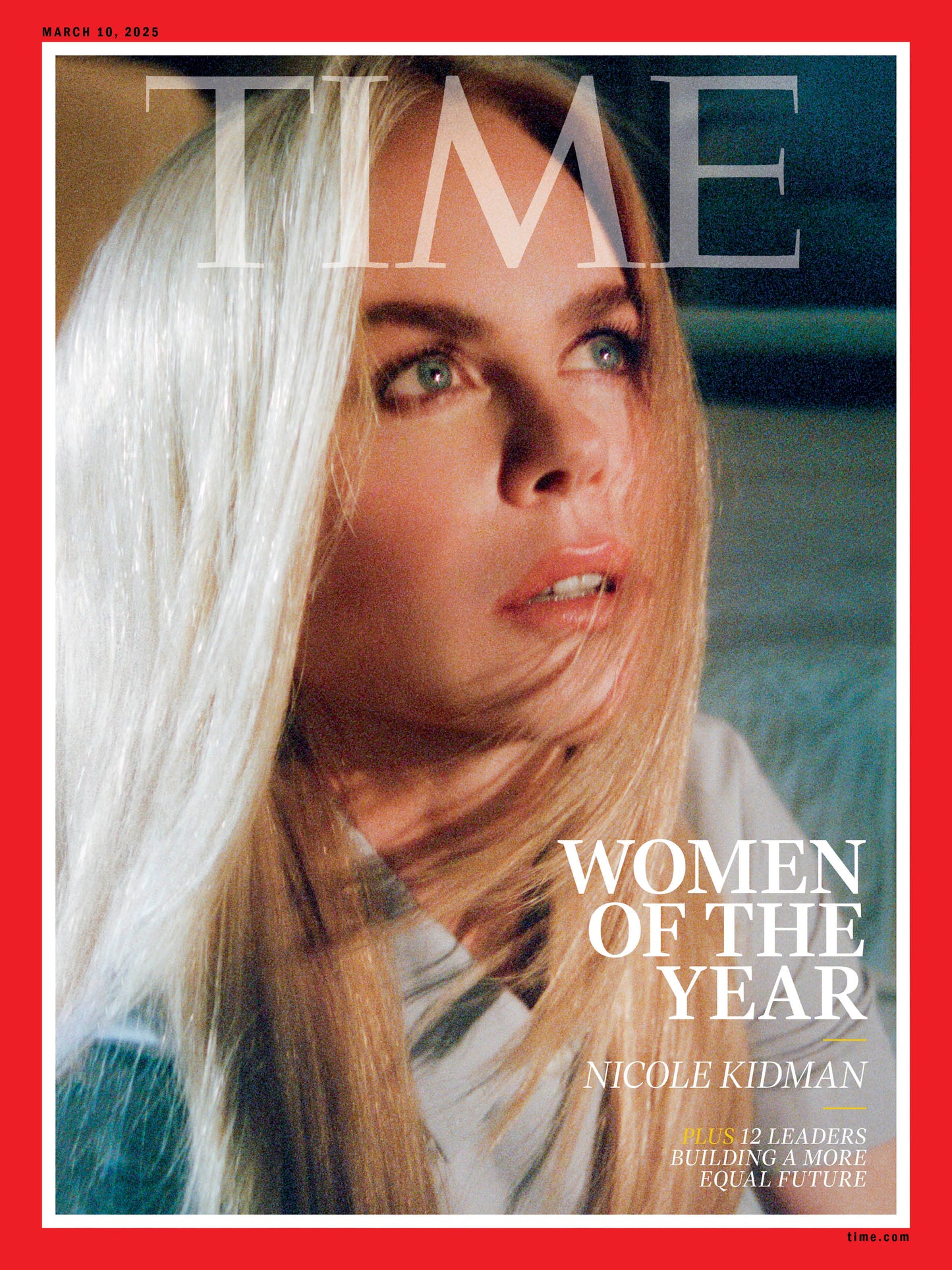 TIME Magazine - 03.10.25 Edition: Women Of The Year Nicole Kidman, A'Ja Wilson, Jordan Chiles, 12 Leaders Building A More Equal Future