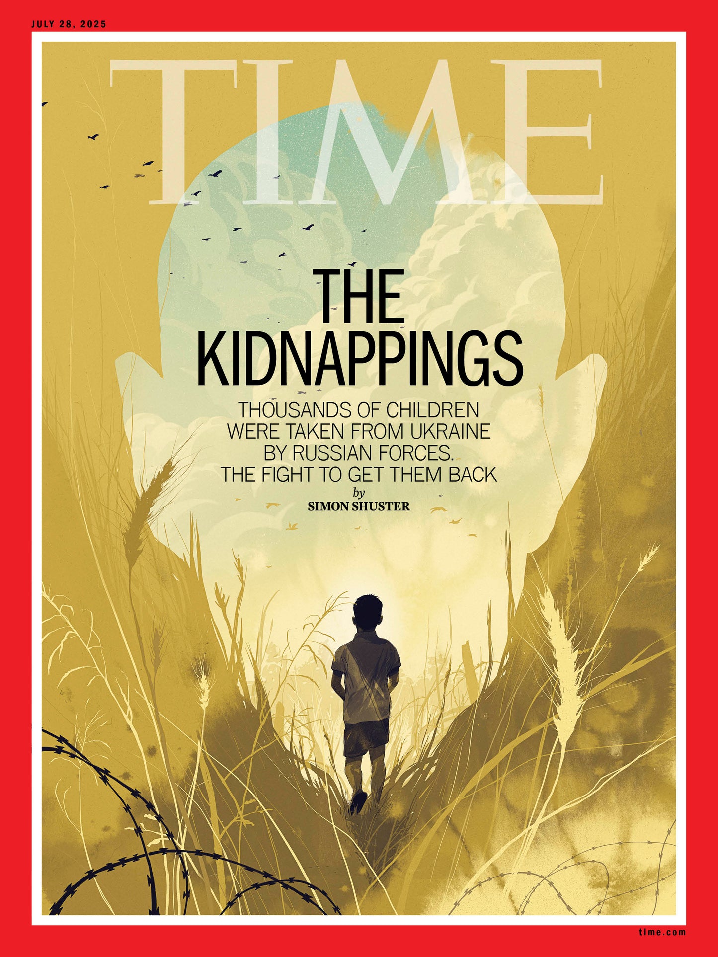 TIME Magazine - 07.28.25 Edition: Ukraine Children Kidnappings