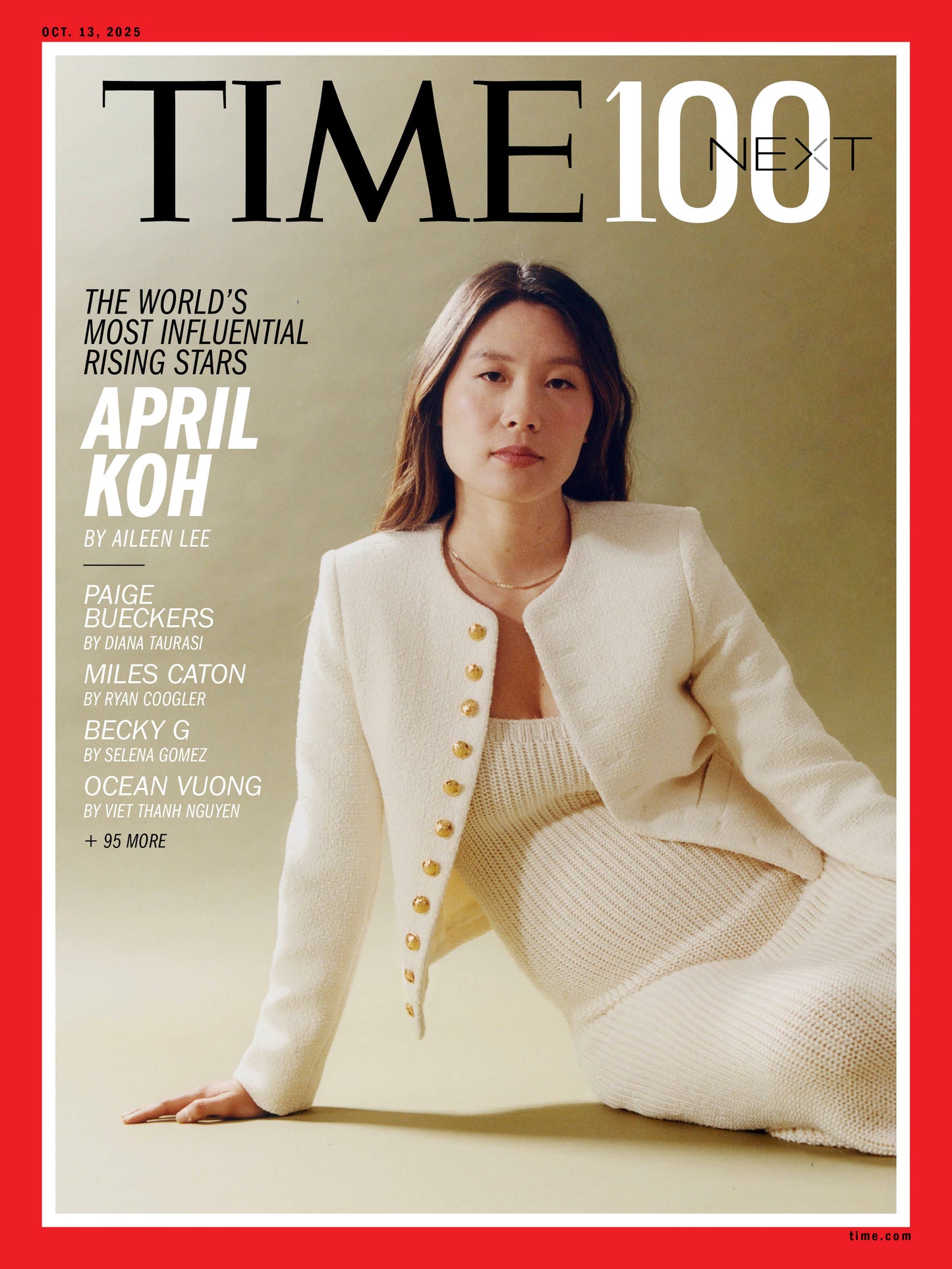 TIME100 Next - 10.13.25 Edition: The World's Most Influential Rising Stars, Tate McRae, April Koh, Jonathan Bailey