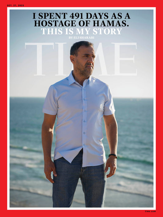 TIME Magazine - 10.27.25 Edition: Eli Sharabi - 491 Days as a Hostage of Hamas