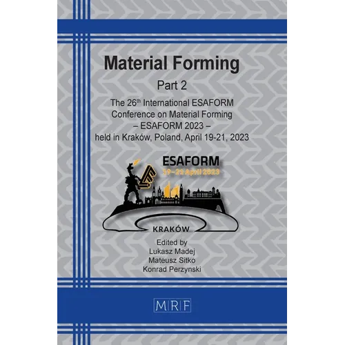 Material Forming - ESAFORM 2023 - Part 2
