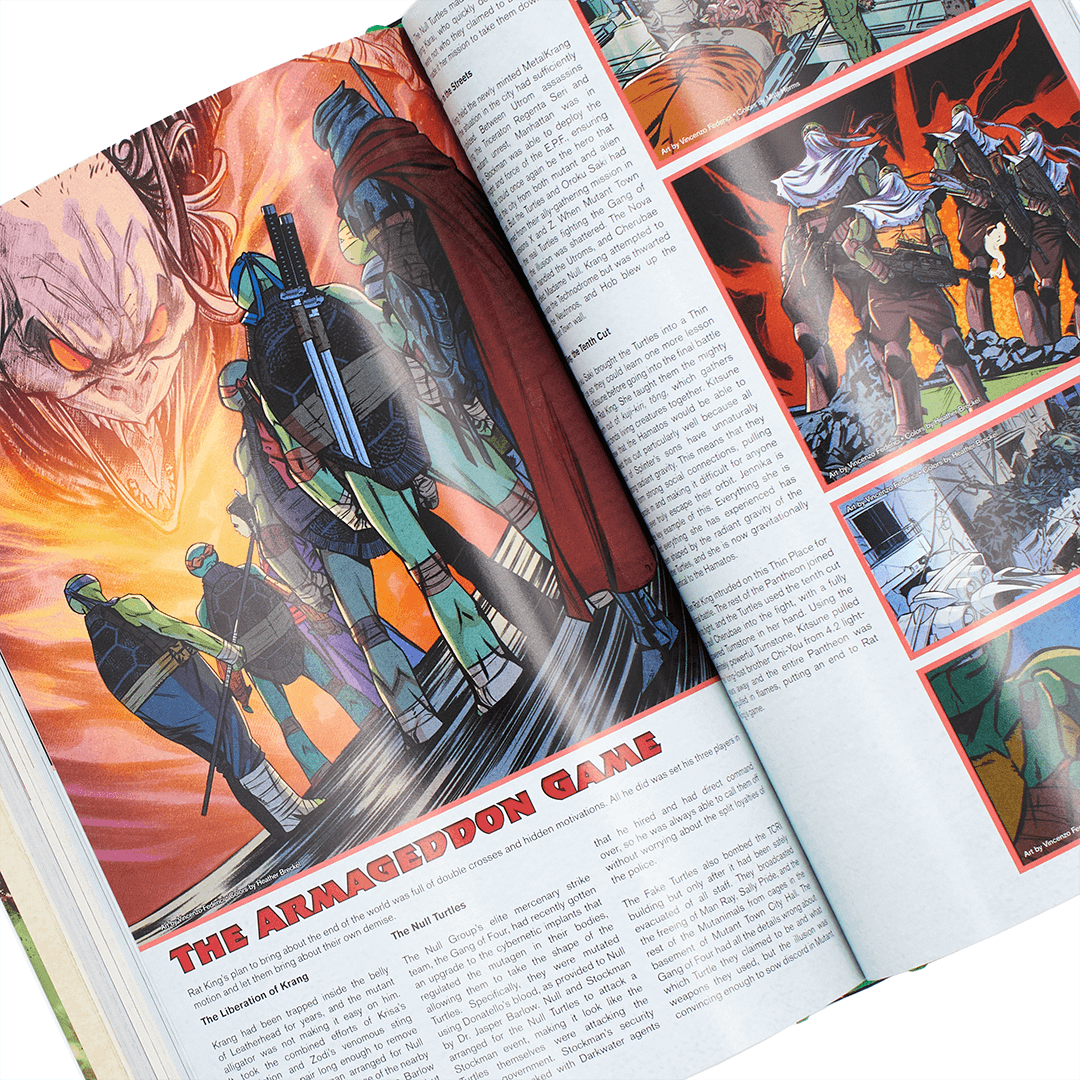 Teenage Mutant Ninja Turtles: IDW Sourcebook