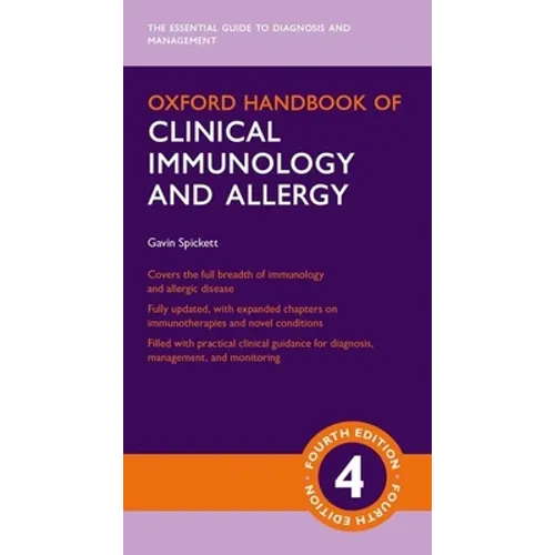 Oxford Handbook of Clinical Immunology and Allergy