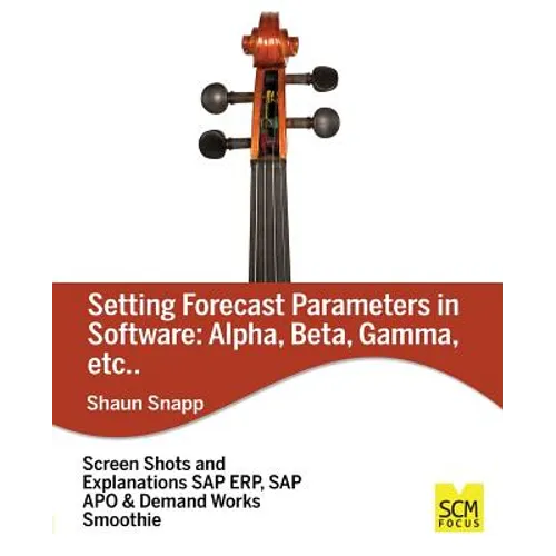Forecast Parameters in Software: Alpha, Beta, Gamma, Etc.