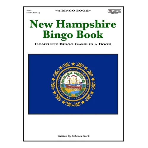 New Hampshire Bingo Book: Compkete Bingo Game In A Book