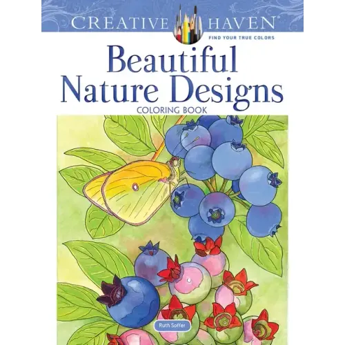 Creative Haven Beautiful Nature Designs Coloring Book