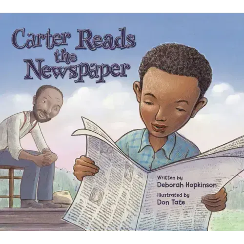 Carter Reads the Newspaper