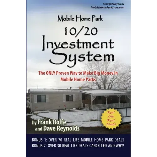 Mobile Home Park 10/20 Investment System
