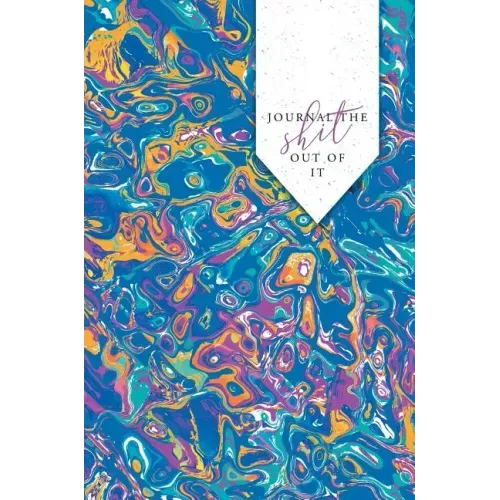 VLP Classic Notebook, Hard Cover, Large (A5) Ruled/Lined, Creme Paper: Journal the Shit Out of It