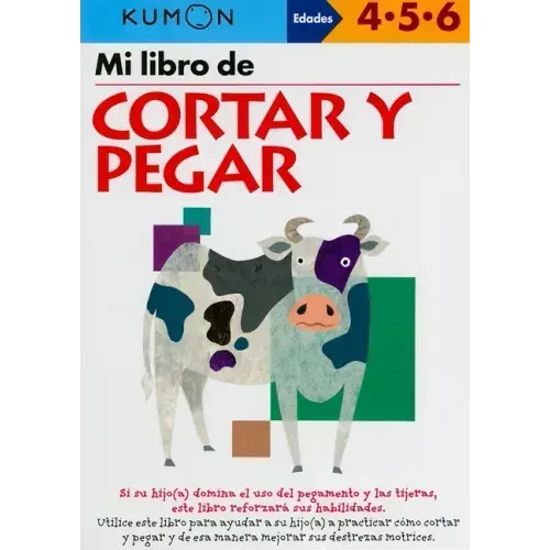 Kumon Mi Libro de Cortar Y Pegar
