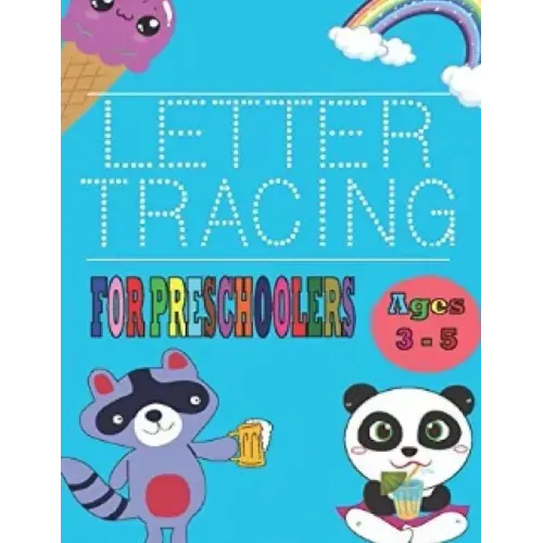 letter tracing book for Preschoolers ages 3-5: Alphabet Tracing and Coloring book for Preschooler - Tracing Book for Kindergarten Kids Age 3-5 - Alpha