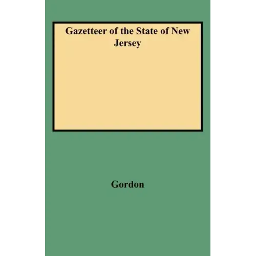 Gazetteer of the State of New Jersey