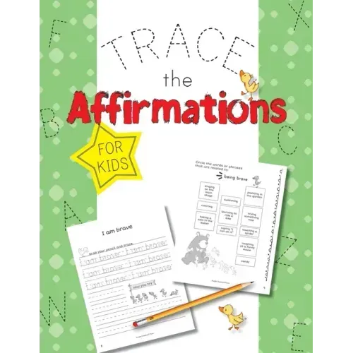Trace The Affirmations: Positive Declarations for Kids