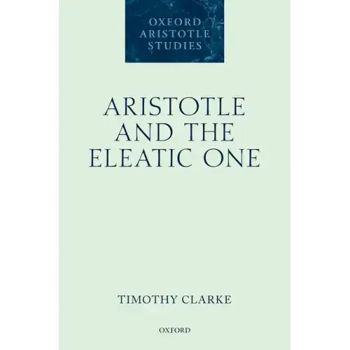 Aristotle and the Eleatic One
