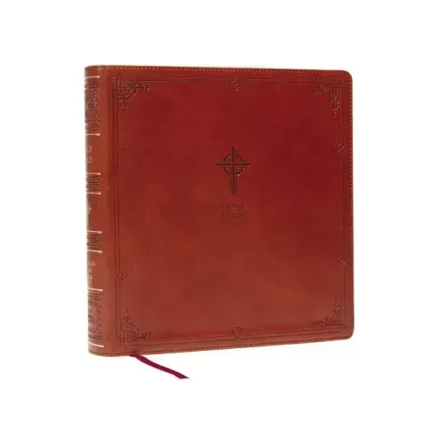 Nabre XL, Catholic Edition, Leathersoft, Brown, Comfort Print: Holy Bible