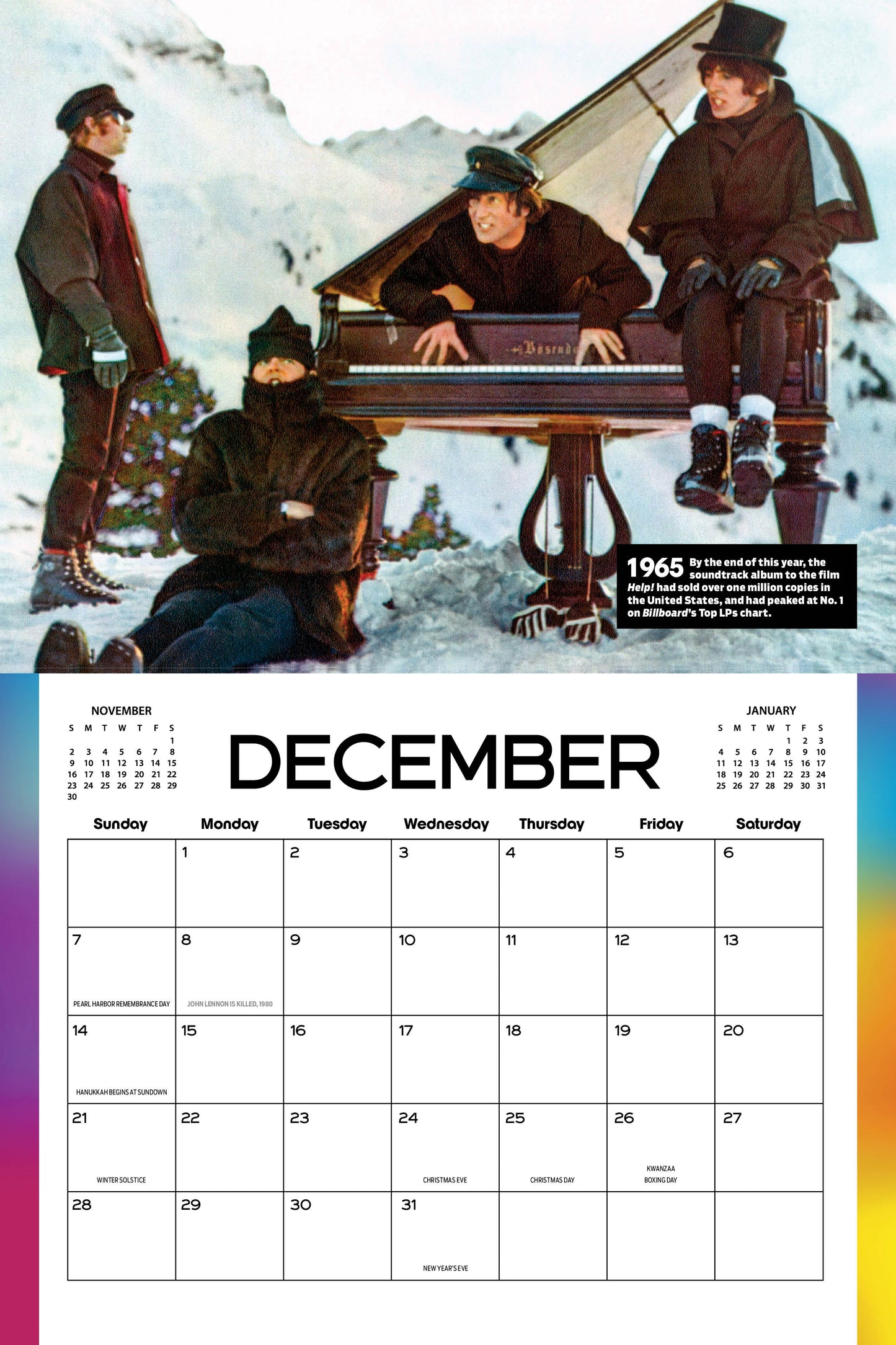 TV Guide - 2026 Beatles Calendar: 50+ Iconic Photos Celebrating The Beatles’ Timeless Music, Their History & Cultural Impact, Great Gift For The Beatles Fan In Your Life & More!