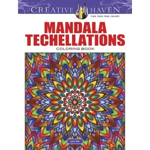 Creative Haven Mandala Techellations Coloring Book