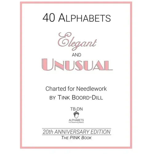Alphabets - Elegant and Unusual (The PINK Book): 20th Anniversary Edition