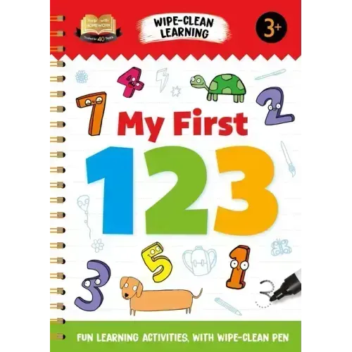 Help with Homework My First 123: Fun Learning Activities with Wipe-Clean Pen
