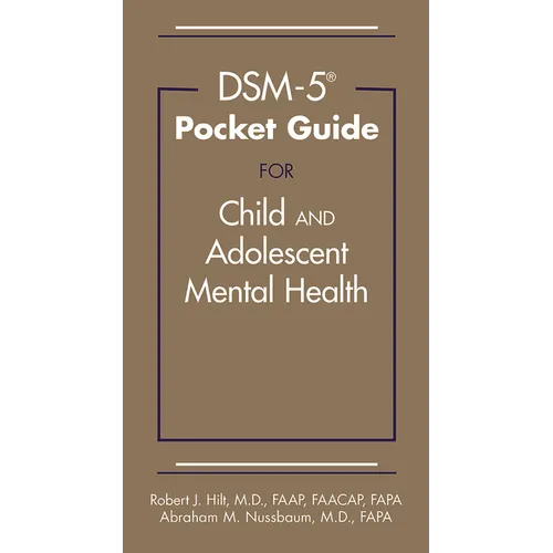 Dsm-5-Tr(r) Pocket Guide for Child and Adolescent Mental Health