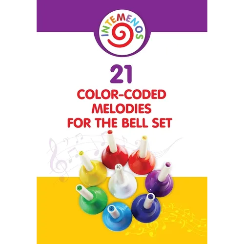 21 Color-coded melodies for Bell Set: Color-Coded visual for 8 Note Bell Set