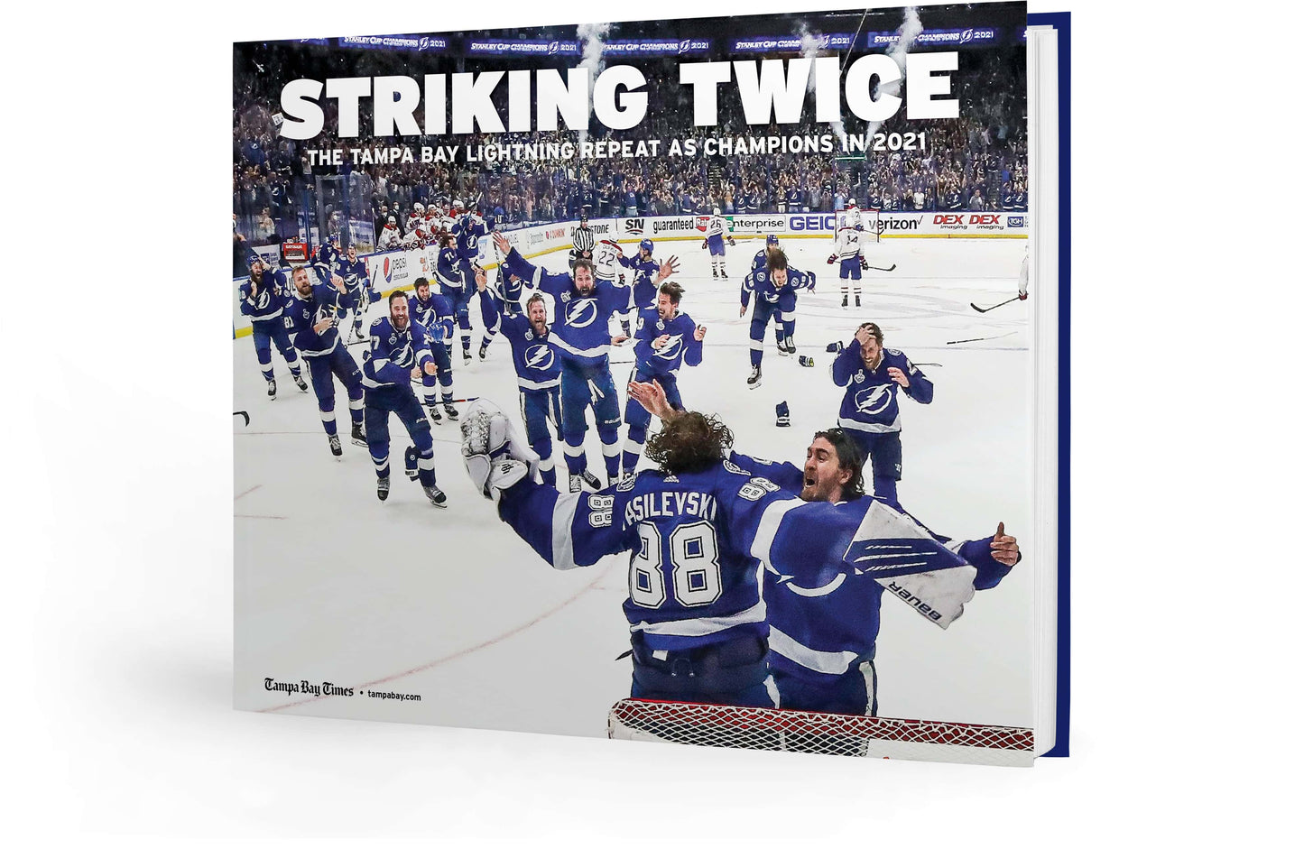 Striking Twice: The Tampa Bay Lightning Repeat as Champions in 2021 Book