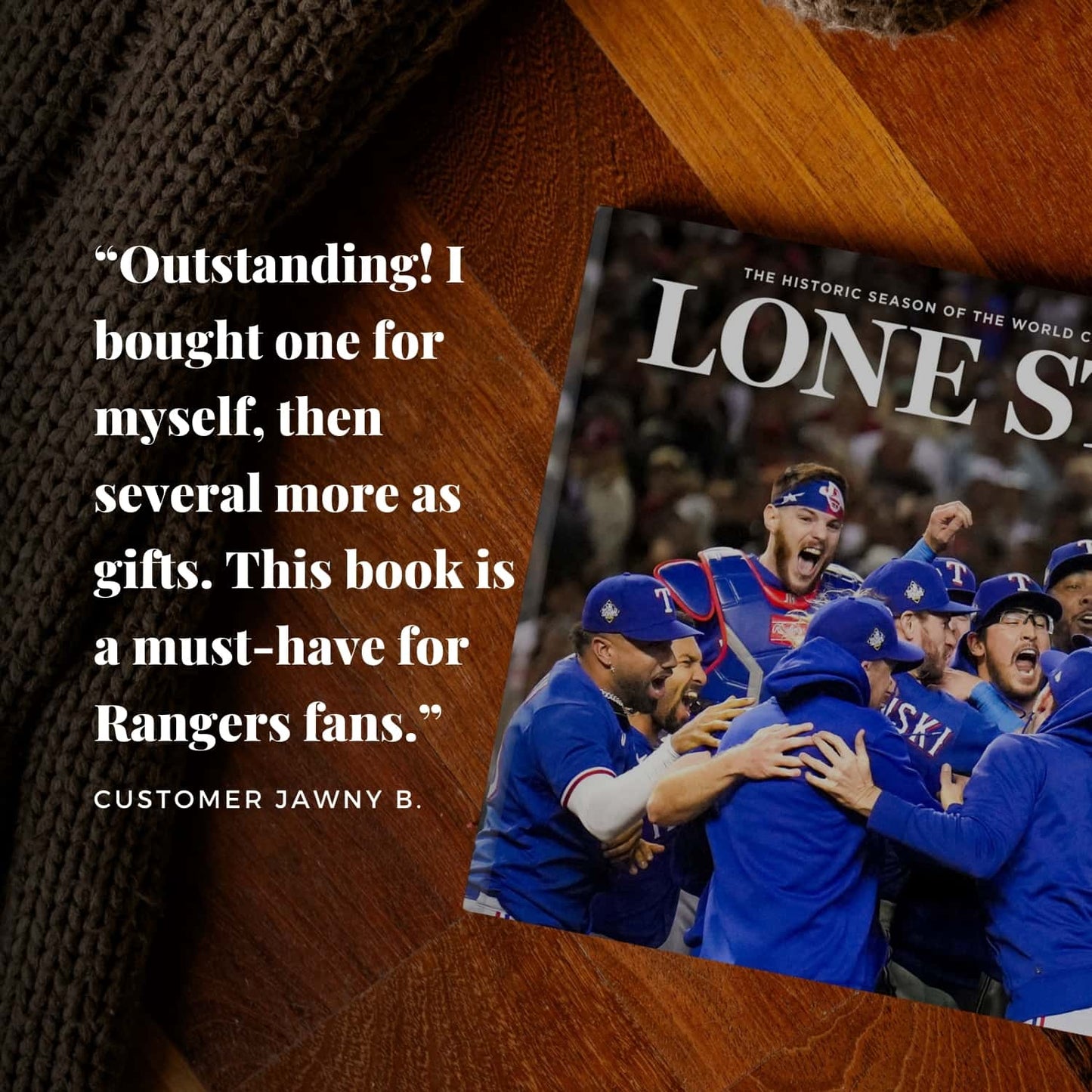 Lone Stars: The Historic Season of the World Champion Texas Rangers Book