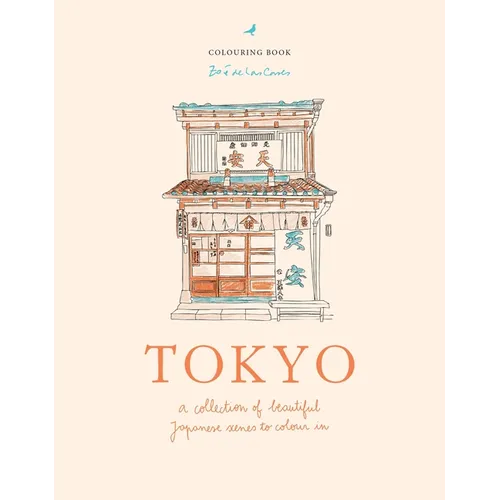 Zoé de Las Cases Tokyo: A Collection of Beautiful Japanese Scenes to Colour in