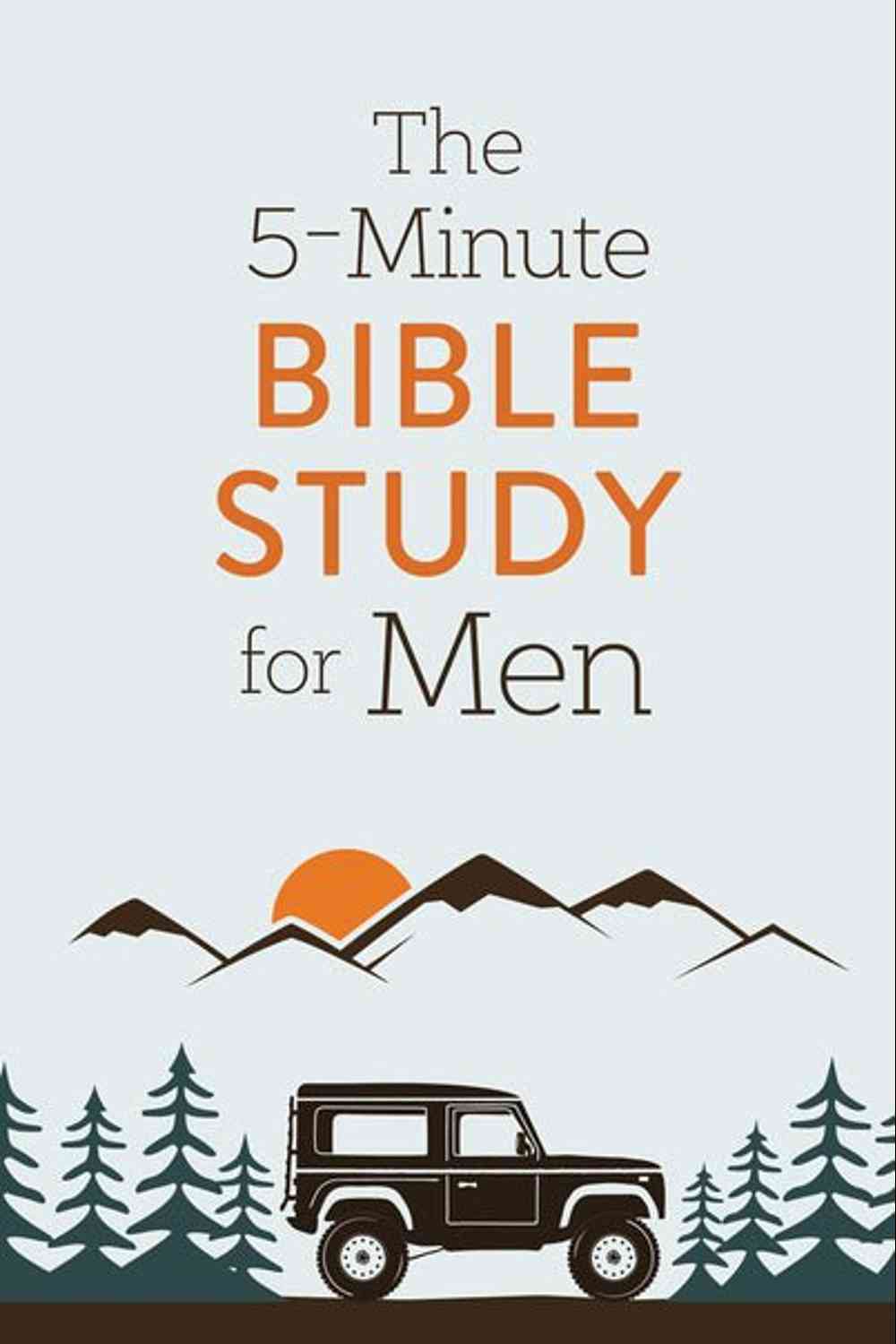 The 5-Minute Bible Study for Men Book