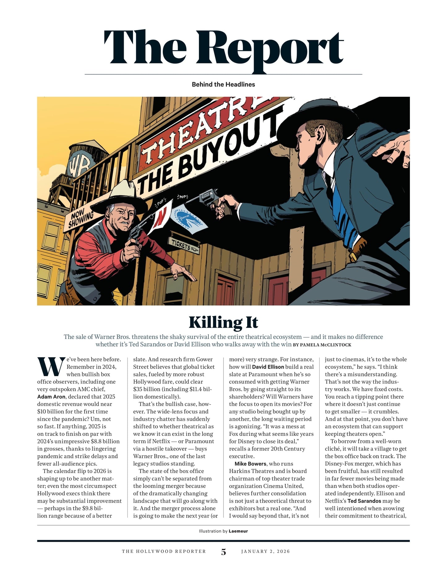 The Hollywood Reporter - 26.01.02 Edition: Men At Work, Jacob Elordi, Dwayne Johnson, Adam Sandler & More Talk Oscar Dreams, LA Rebuilds After Wildfires, Marty Supreme, Box Office Uncertainty & More!