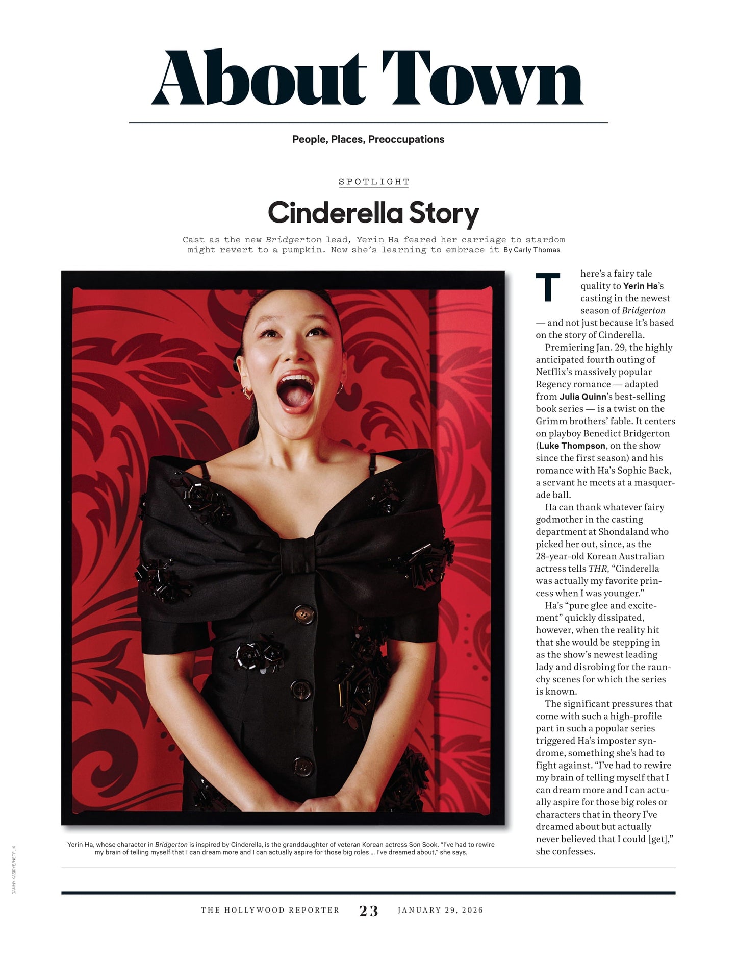 The Hollywood Reporter - 26.01.29 Edition: Odessa A’zion’s Honest Journey, Couch Surfing & Her Complicated Family, TV’s New It Girl, MAGA Media Meltdown, Amazon’s $40M Melania Movie & More!