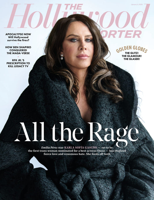 The Hollywood Reporter - 25.01.09 Edition: Karla Sofía Gascón, The First Trans Woman Nominated For Best Actress Oscar, California Facing Fire Destruction, Ben Shapiro, RFK Jr's Next Steps & More!