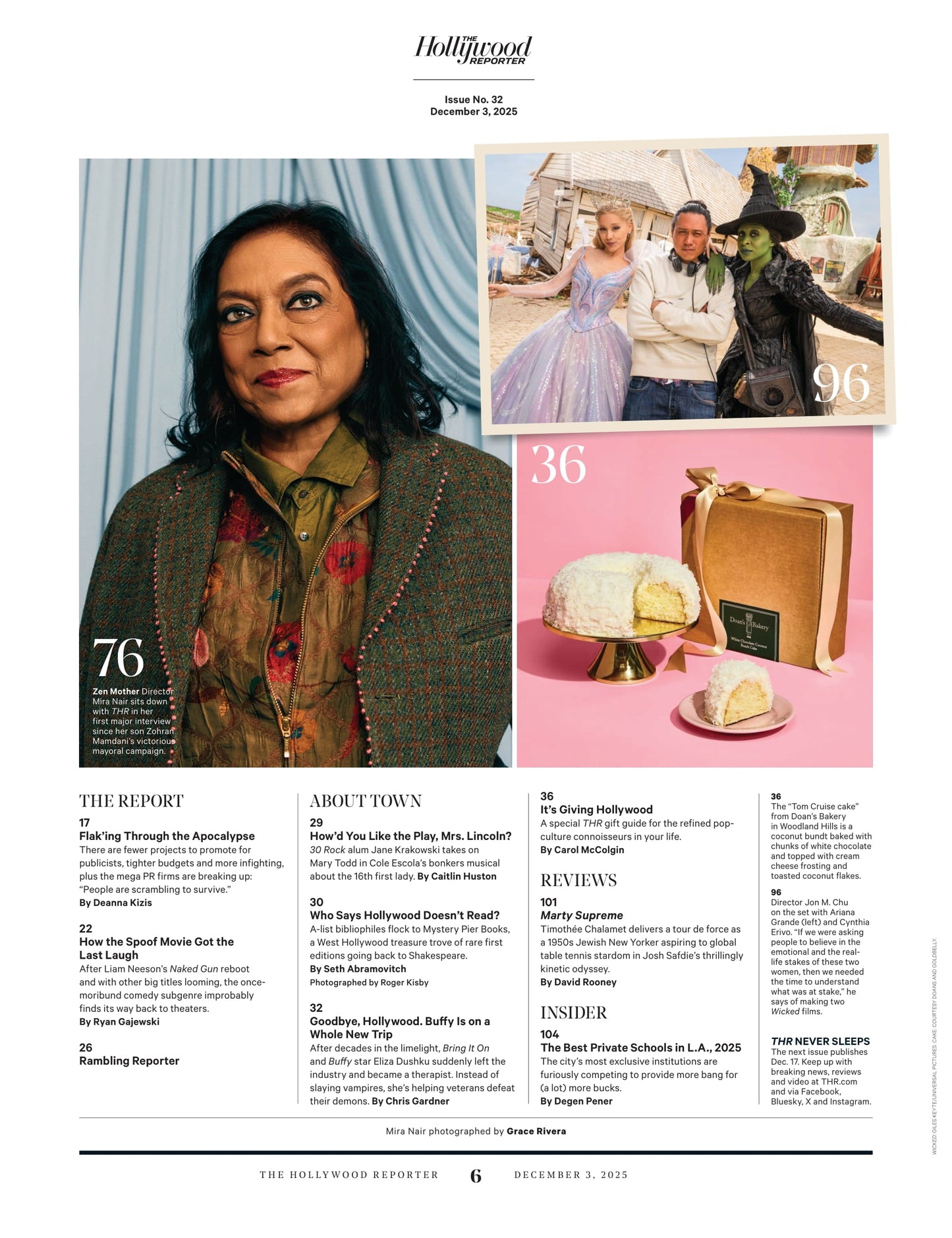 The Hollywood Reporter - 25.12.03: Most Powerful Women In Entertainment, Kristen Stewart’s Next Chapter, Hollywood’s Publicist Wars, Mira Nair’s Inspiring Journey, L.A.'s Best Private Schools & More!