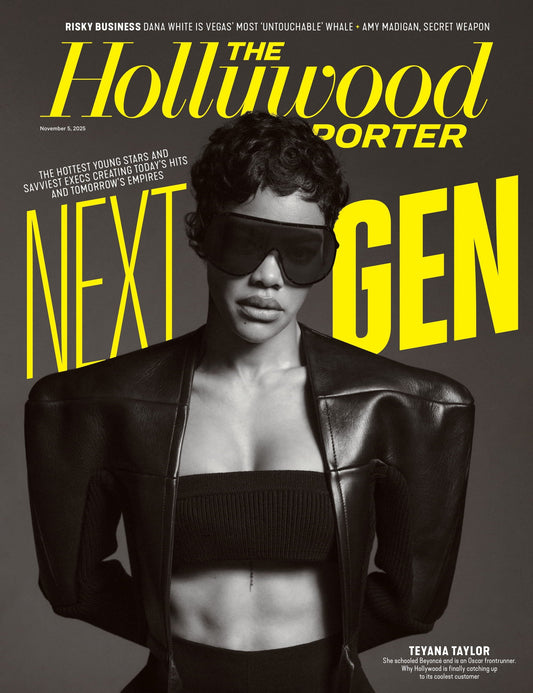 The Hollywood Reporter - 25.11.05 Edition: Rising Stars & Execs Shaping The Future Of Entertainment, Teyana Taylor Takes Off, Dana White’s Secret $30M Vegas Hole, Amy Madigan's Versatile Career & More