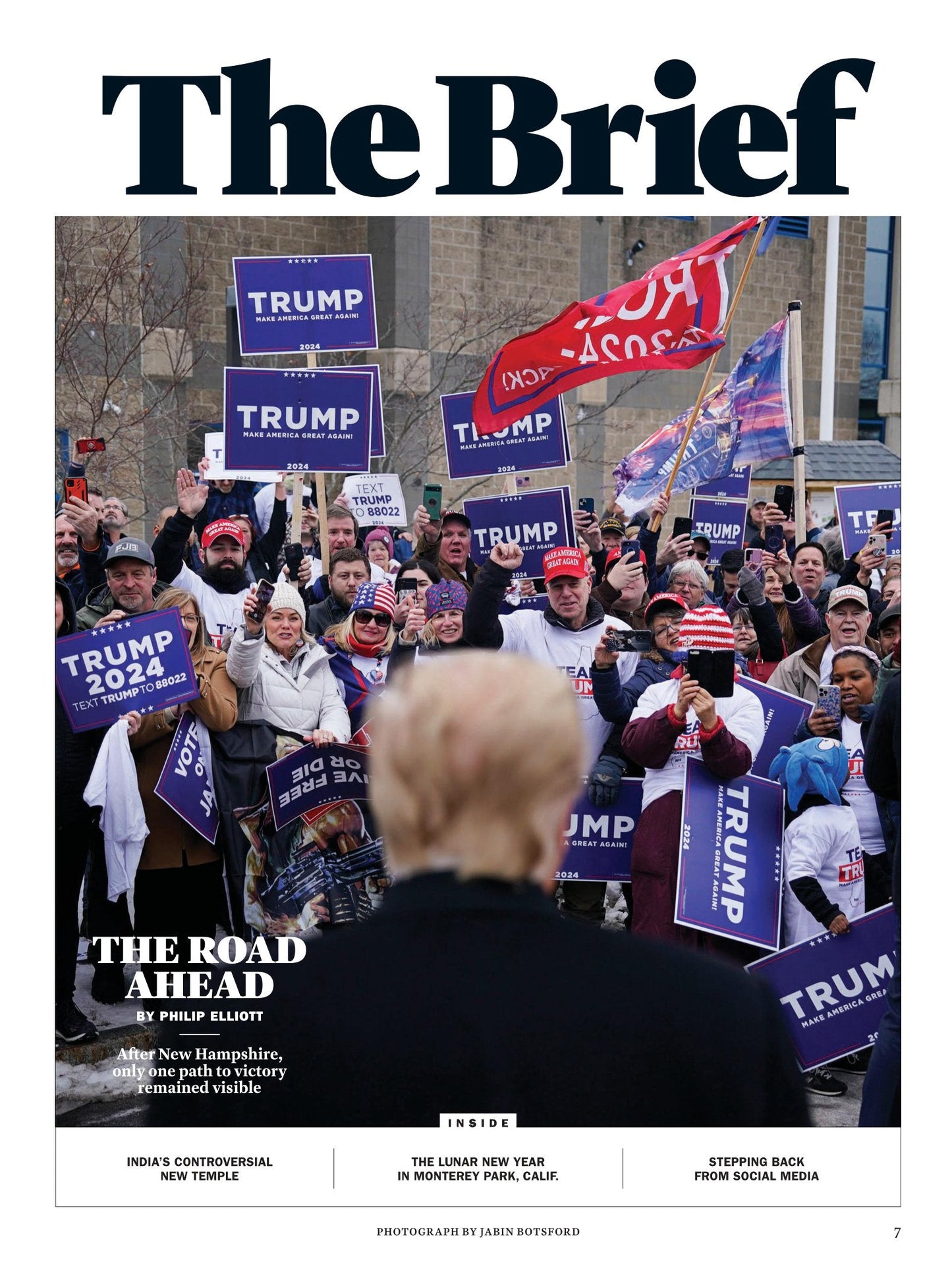 TIME Magazine - 02.12.24 Edition: Issa Rae & 17 Leaders Closing Racial Wealth Gap, Trump Wins New Hemisphere Over Nikki Haley, India's Controversial Temple, Ohio Train Derailment & Social Media Detox