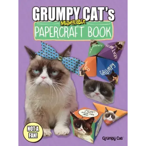 Grumpy Cat's Miserable Papercraft Book