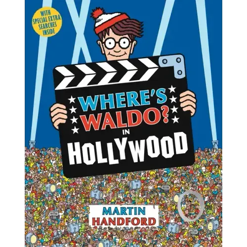 Where's Waldo? in Hollywood: (A Hidden Object Activity Book with Search & Find Puzzles and Spot-The-Difference Game - A Perfect Gift & Travel Companio