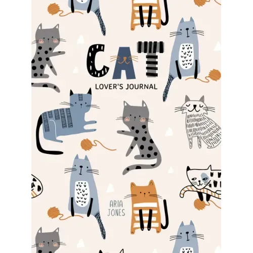 Cat Lover's Blank Journal: A Cute Journal of Cat Whiskers and Diary Notebook Pages (Cat Lovers, Kittens, Daydreamers)