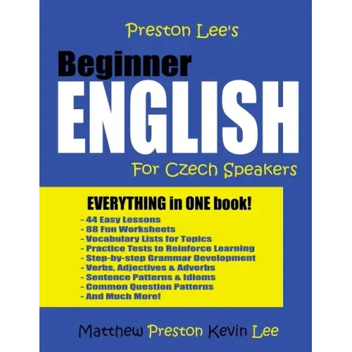 Preston Lee's Beginner English For Czech Speakers