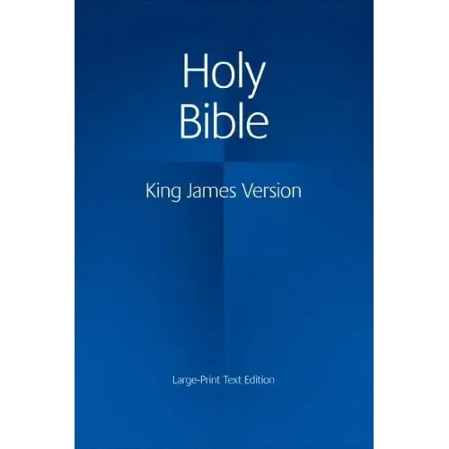 Large Print Text Bible-KJV