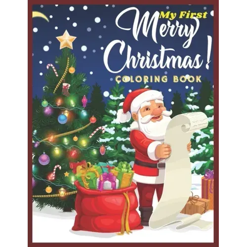 My First Merry Christmas Coloring Book