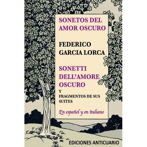 Sonetos del Amor Oscuro: Sonetti dell'amore oscuro