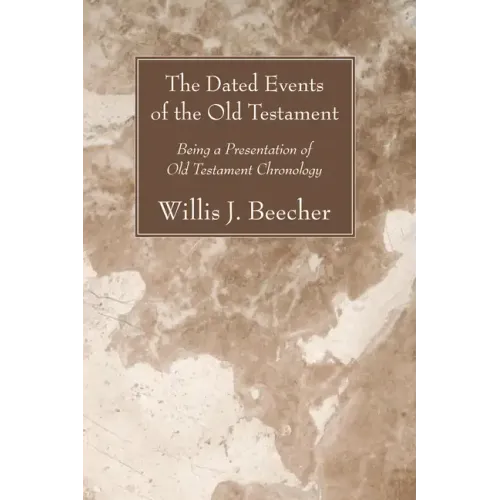 The Dated Events of the Old Testament